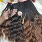 MERMAID CROCHET BRAIDS With Body wave Curls || Synthetic Fiber