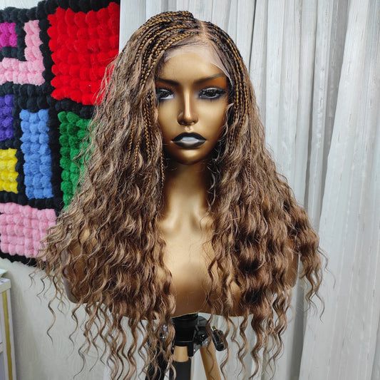 BORA BORA ULTRA FULL BOHO GODDESS | CHEVEUX NATURELS BOUCLÉ ​​| Perruque Full Lace
