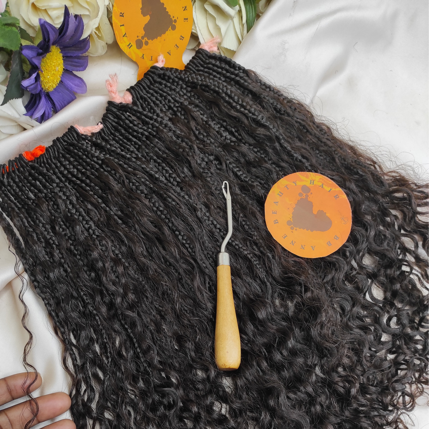 2X BOHO-GODDESS CROCHET BRAIDS With Deep wave Human Hair || Full Curl Volume