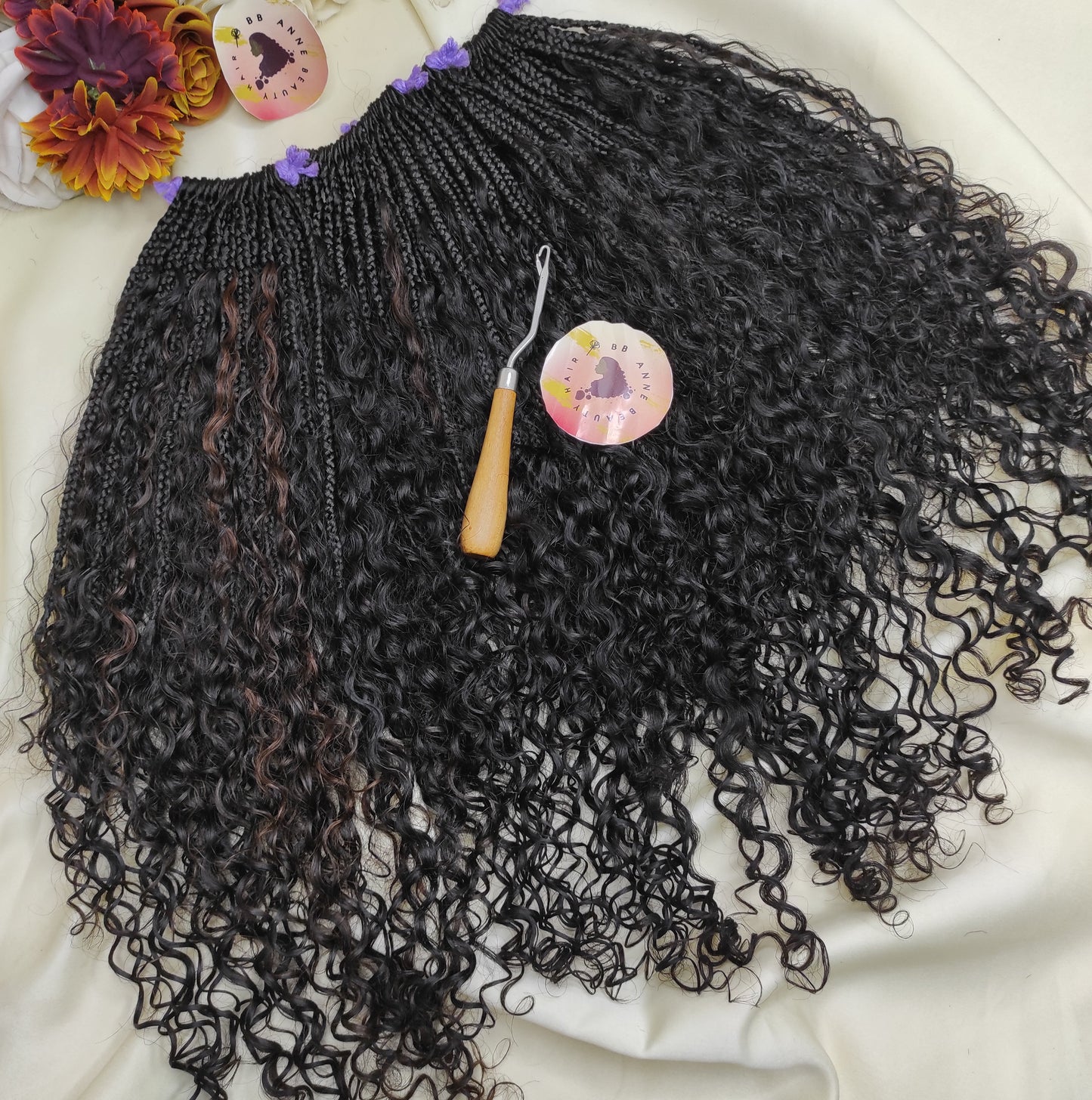 2X BOHO-GODDESS Braids || Full Volume Human Hair BURMESE Curls || Crochet Braids
