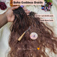 'Boho Goddess Braids', 'Col 1b + col 33/30 curls', and 'Body Wave Curls'. 