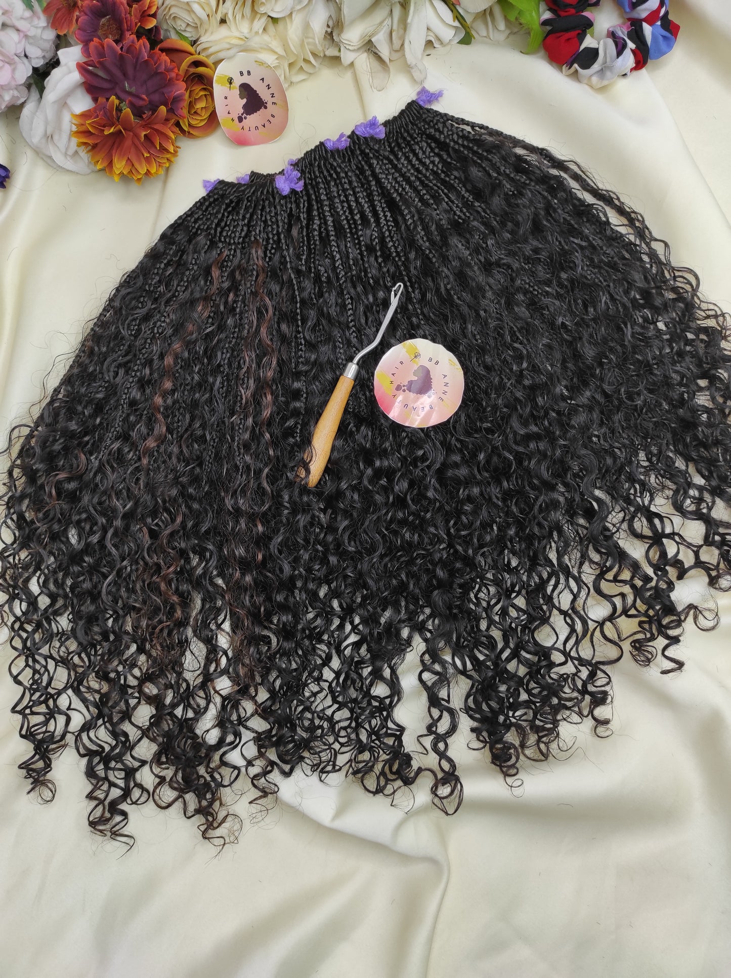 2X BOHO-GODDESS Braids || Full Volume Human Hair BURMESE Curls || Crochet Braids