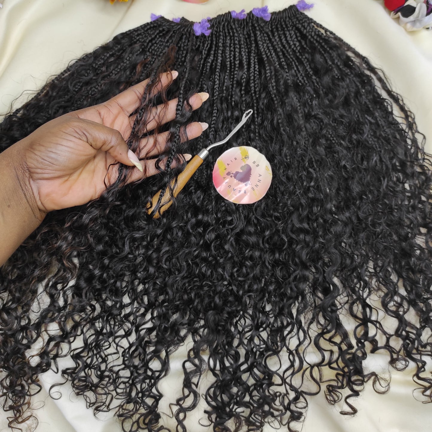 2X BOHO-GODDESS Braids || Full Volume Human Hair BURMESE Curls || Crochet Braids