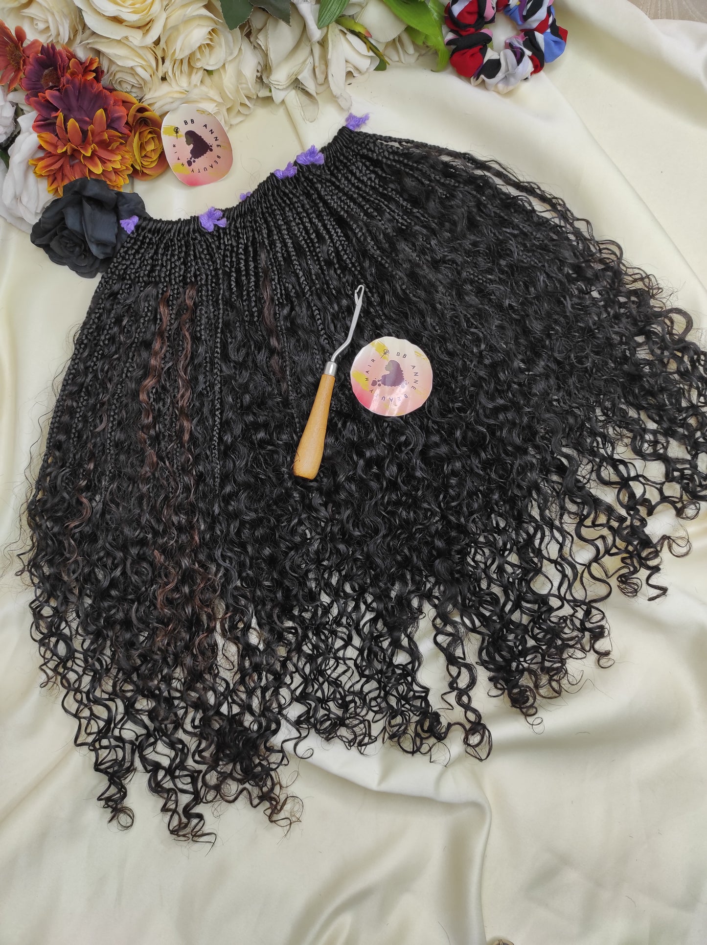 2X BOHO-GODDESS Braids || Full Volume Human Hair BURMESE Curls || Crochet Braids