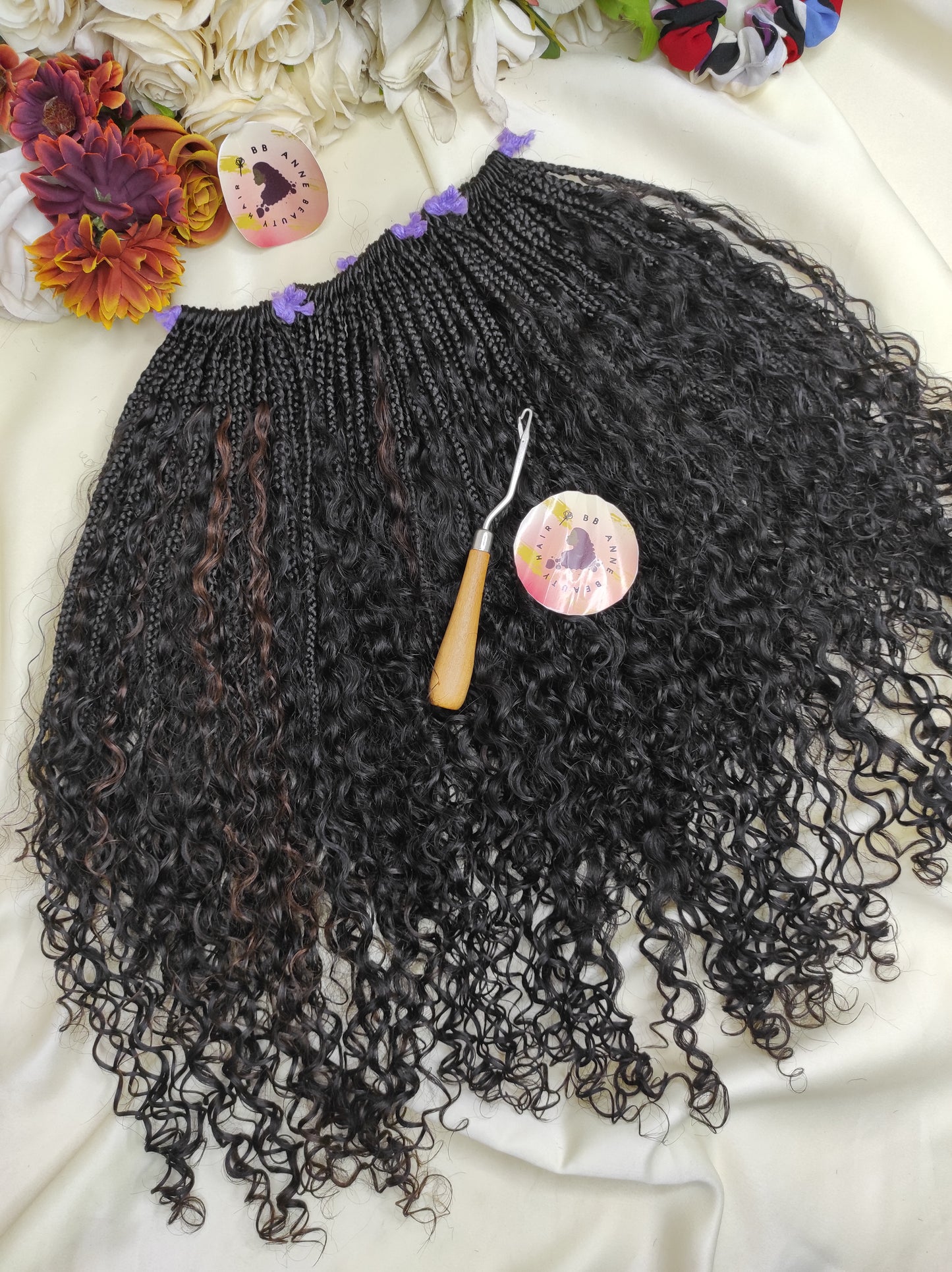 2X BOHO-GODDESS Braids || Full Volume Human Hair BURMESE Curls || Crochet Braids
