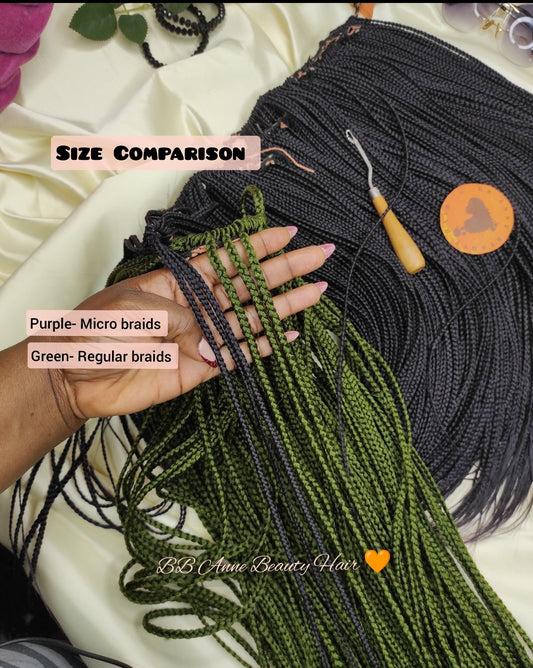 MICRO BRAIDS || Crochet Braids