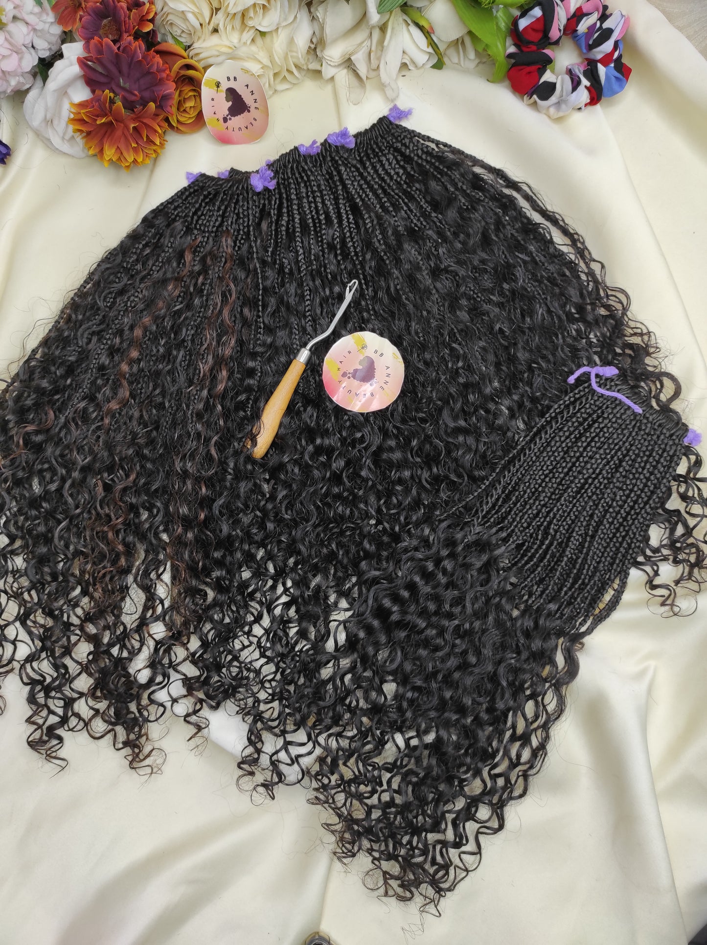 2X BOHO-GODDESS Braids || Full Volume Human Hair BURMESE Curls || Crochet Braids