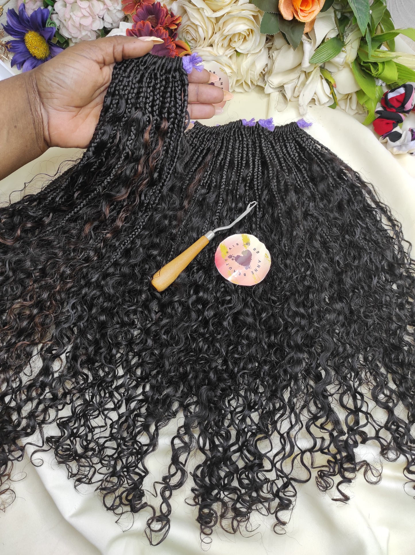 2X BOHO-GODDESS Braids || Full Volume Human Hair BURMESE Curls || Crochet Braids