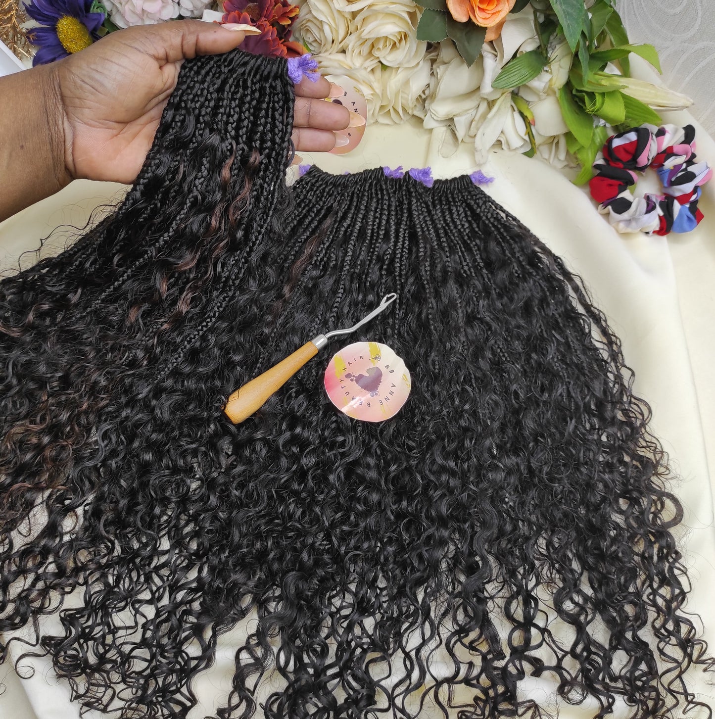 2X BOHO-GODDESS Braids || Full Volume Human Hair BURMESE Curls || Crochet Braids