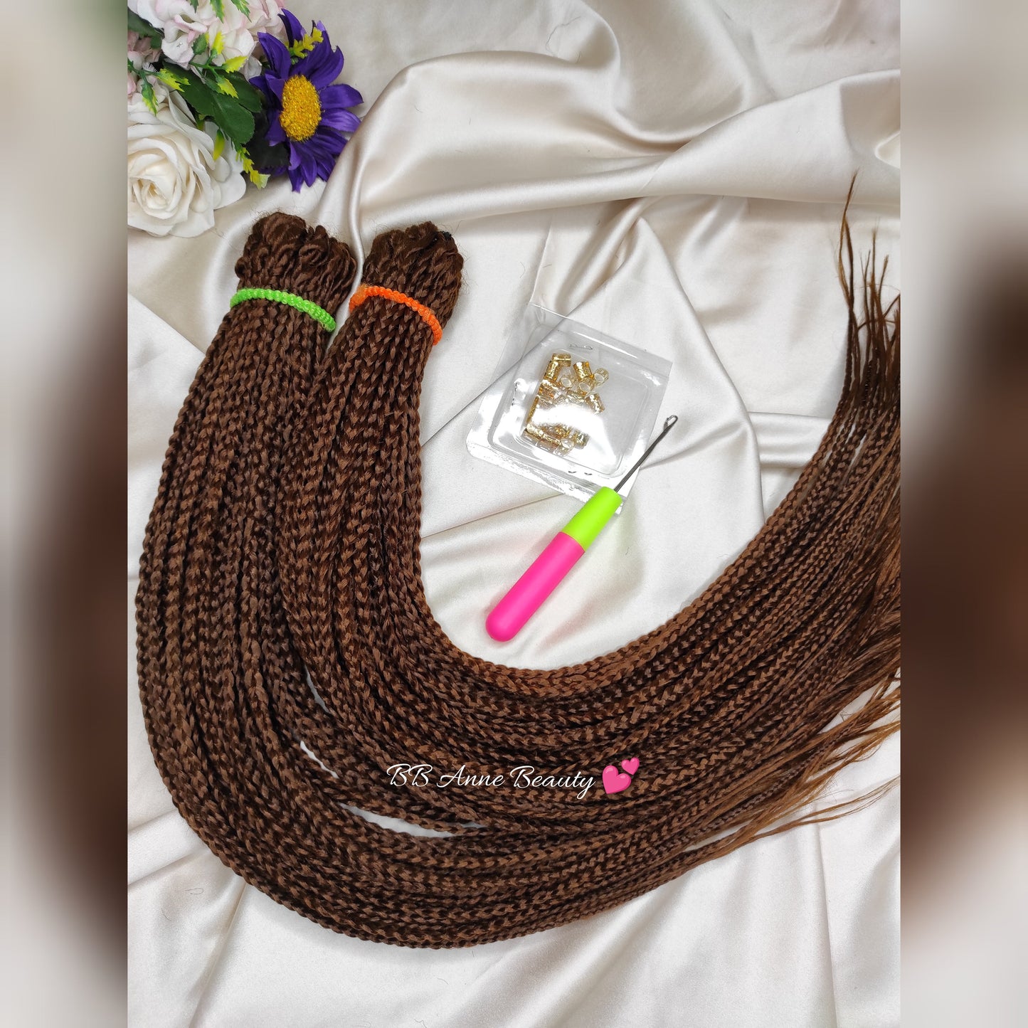 BOX BRAIDS || MEDIUM Sized || Crochet Braids