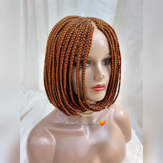 BOX BRAIDS BOB WIG | 5x5" Closure | 10"