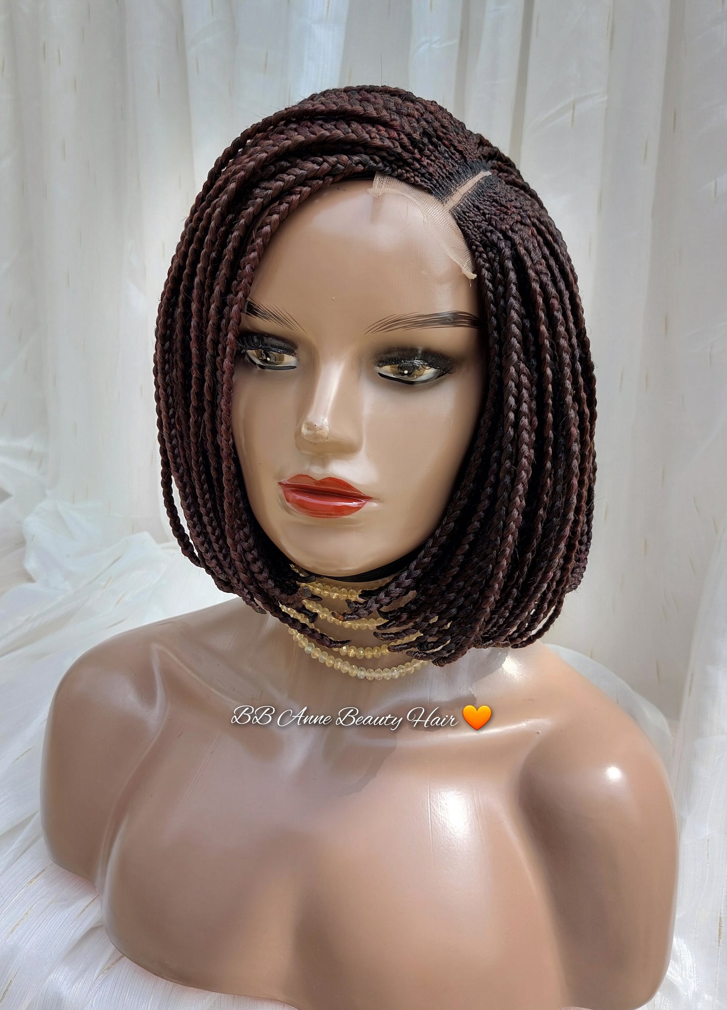 Cornrows Bob SIDE PART CORNROW BOB | 10" – BB Anne Beauty