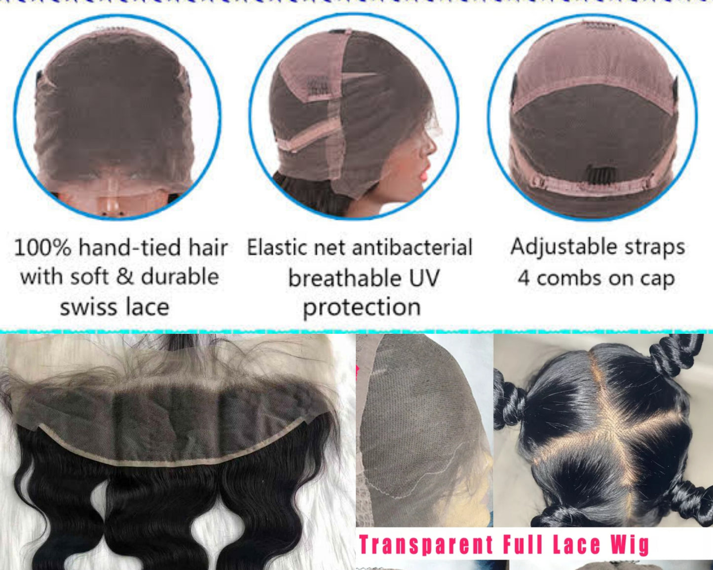 FULL LACE / FRONTAL VENDOR | 100% HUMAN HAIR