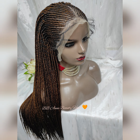 ZURI | Tribal Cornrow | FRENTE DE RENDA 13x4"