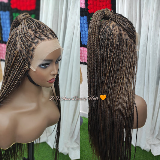 JADA Micro Knotless | Fechamento 7x7" | 30"