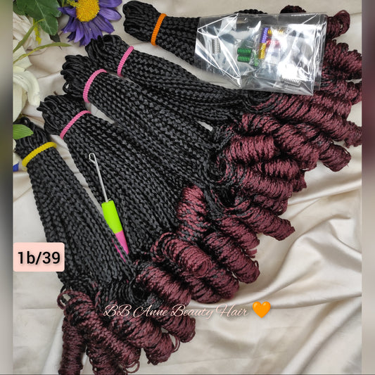 ANNABELLE Maxi Curly || Crochet Braids