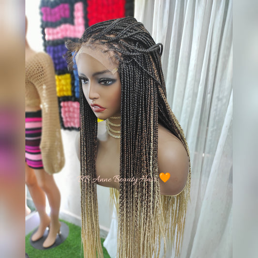 CASSIE | OMBRE Knotless | 6x6 inches Closure