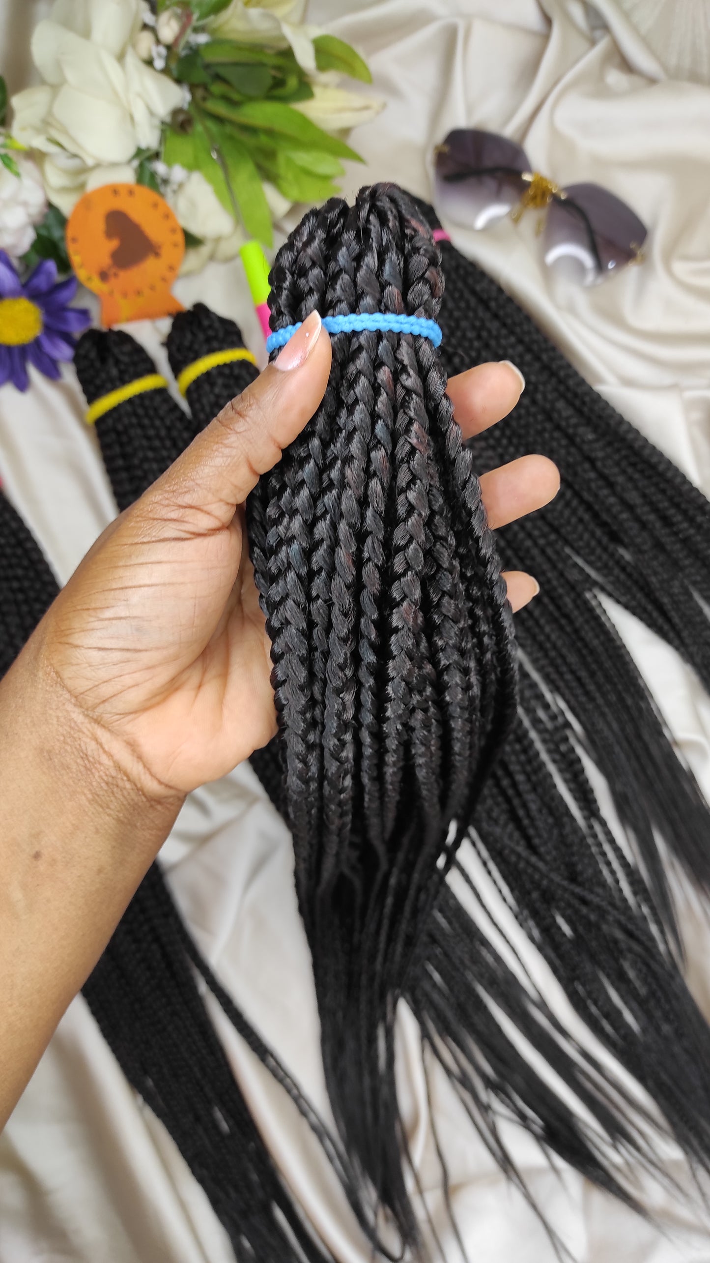 BOX BRAIDS || MEDIUM Sized || Crochet Braids